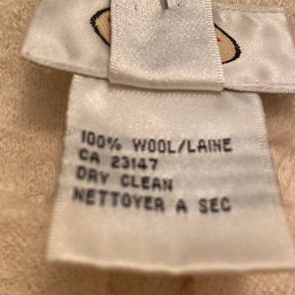 Talbots 100 percent wool sweater cardigan size L - Picture 12 of 12